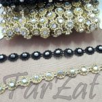 Aplicatie cu floare si strasuri - imagine 4