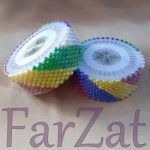 Bolduri cu perle colorate