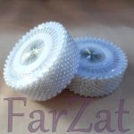 Bolduri cu perle albe