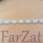 Banda decorativa cu strasuri - Cod  35 - imagine 3