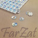 Cristale Swarovski rotunde 10 mm Aurora boreala