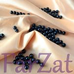 Margele sticla rotunde de 6 mm - Negru - imagine 2