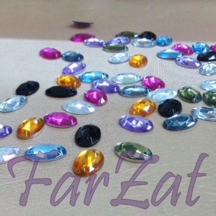 Pietre de cusut ovale 8 x12 mm cod 56