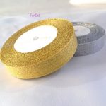 Panglica aurie sau argintie de 25 mm