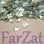 Paiete metalice rotunde 6 mm cod 3 - Auriu