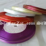 Panglica satinata brodata 7mm