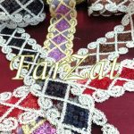 Dantela cu paiete model indian cod 14