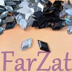 Pietre de cusut romb de 18 x 11 mm cod 96