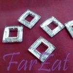 Pietre de cusut patrate de 30 mm cod 110 - imagine 2