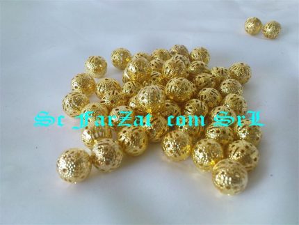 margele metalice filigran 12mm (0)