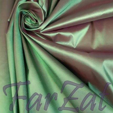 Tesaturi tafta verde cu reflexii