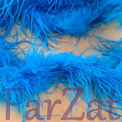 Fular ( marabu ) pene strut turcoaz