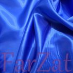 Tesaturi crep saten albastru electric - imagine 3