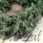 Fular cu pene kaki - imagine 4