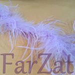 Fular (marabu) pene strut lila - imagine 5