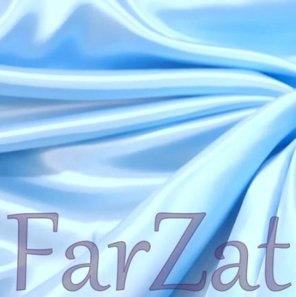 Tesaturi crep saten bleu