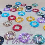 Pietre de cusut rotunde sub forma inel 16 mm cod 33