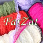 Elastic pe organza - la metru