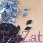 Pietre de cusut romb de 9 x 15 mm cod 22 - imagine 2