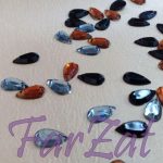 Pietre de cusut lacrima de 7 x 12 mm cod 24 - imagine 3