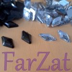 Pietre de cusut romb de 9 x 15 mm cod 22