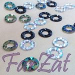 Pietre de cusut rotunde in forma de inel de 21mm cod 34 - imagine 2