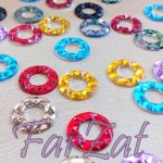 Pietre de cusut rotunde sub forma inel 16 mm cod 33 - imagine 2