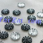 Pietre de cusut rotunde cu striati de 8 mm cod 130