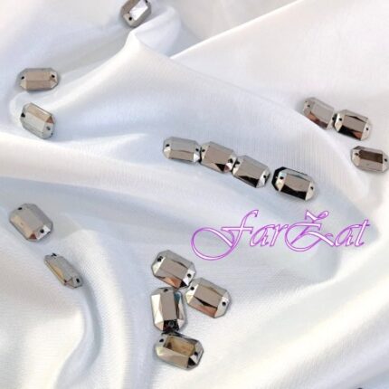 Pietre de cusut dreptunghi 10 x 14 mm cod 46