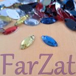 Pietre de cusut ovale de 7 x 15 mm cod 15