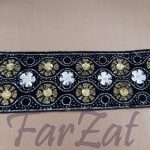 Aplicatie catifea cu paiete cod 73 - imagine 3