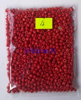 Margele rosii 4 mm cod 028