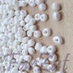 Margele albe 4 mm cod 174