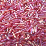 Margele ciclam cu AB - 6 mm cod 219 - imagine 3