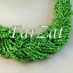 Margele verzi la sirag de 4 mm cod 27