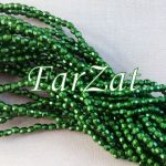 Margele - verde urzica la sirag de 4 mm cod 61 - imagine 2