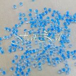 Margele transparente cu miez albastru deschis 4 mm cod 231 - imagine 3