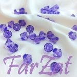 Margele romboide mov - imagine 2