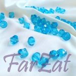 Margele romboide turcoaz