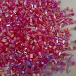 Margele ciclam inchis cu AB 3 mm cod 152 A