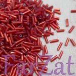 Margele caramiziu inchis 6 mm cod 172