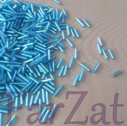 Margele bleu sidefat 6 mm cod 179