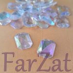 Pietre de cusut dreptunghi de 18 x 13 mm cod 201