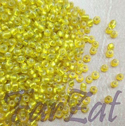 Margele – galbene 3 mm cod 349