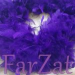 Fular cu pene - mov - imagine 4