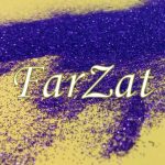 Sclipici mov cu reflexii AB - imagine 2