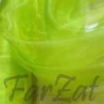 Organza verde fistic