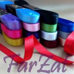 Panglica dublu saten 1 cm/10 metri