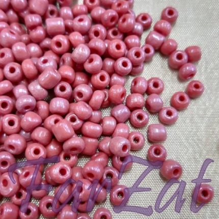 Margele - rosu deschis 4 mm cod 338