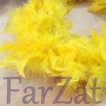 Fular pene galben aprins